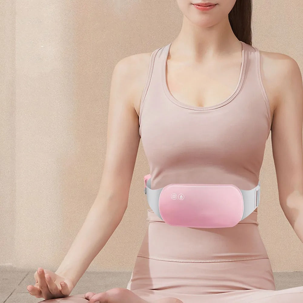 Calentador Eléctrico para el Vientre – Calefacción Eléctrica para el Abdomen con Calor y Vibración