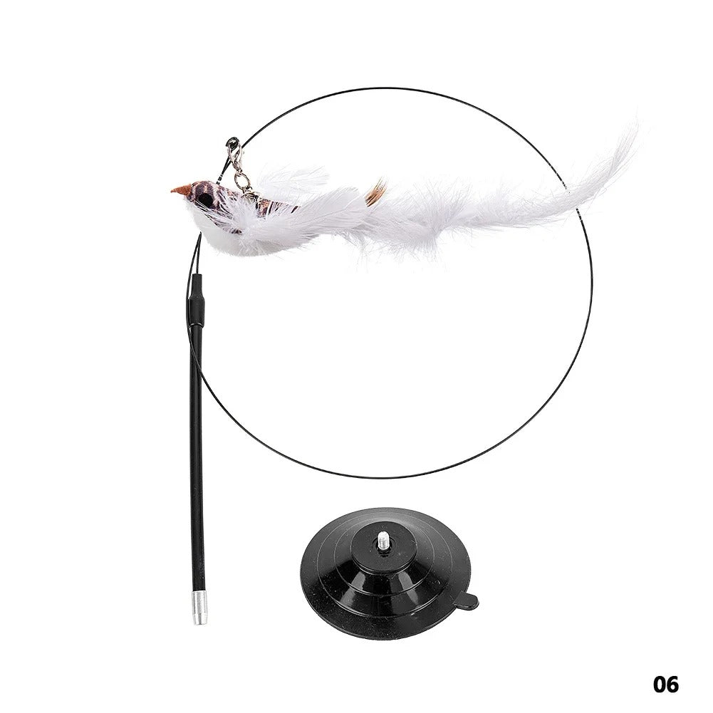 FLATTERN FREUND - Interactive cat toy with realistic bird movements
