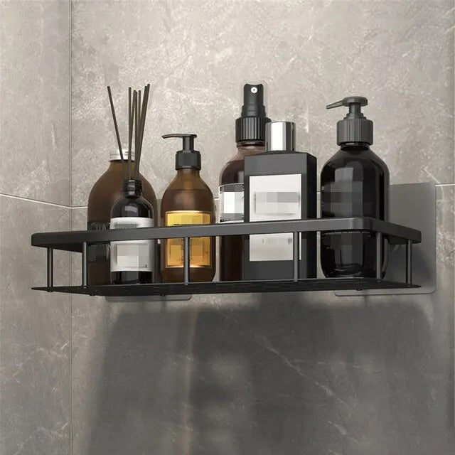 Estante adhesivo NordicShelf para baño – Sin taladro y con estilo para cualquier baño