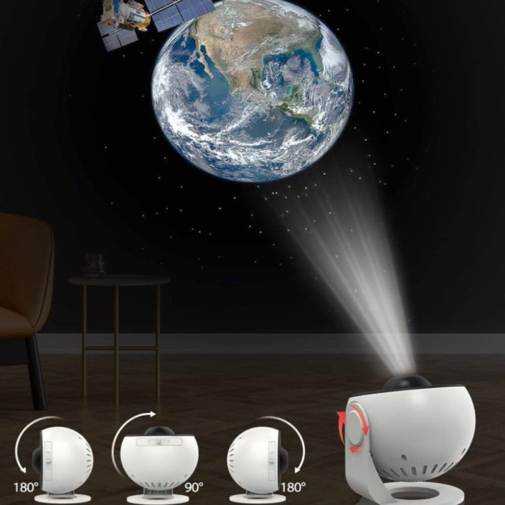 GalaxySky - HD starry sky projector with 13 galaxy discs