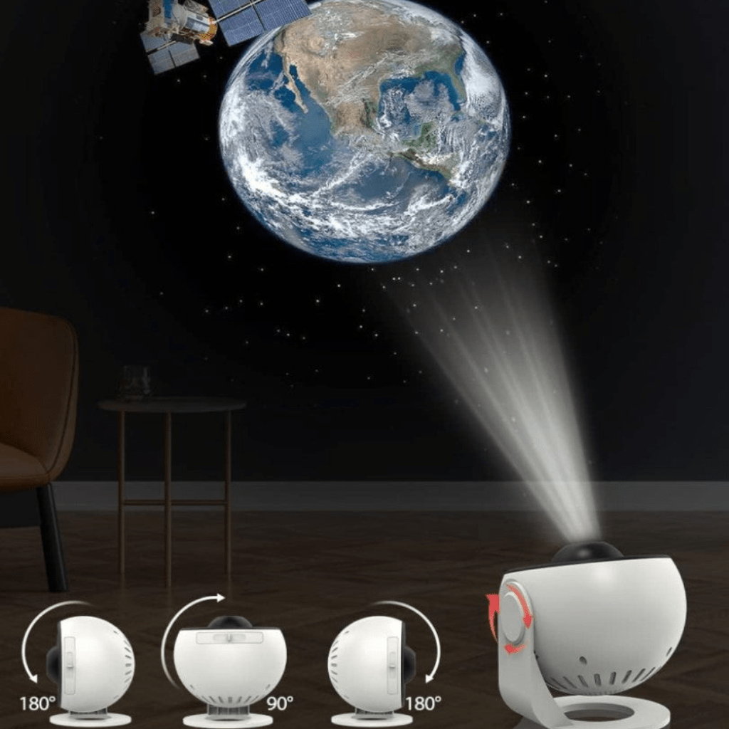 GalaxySky - Projecteur de ciel étoilé HD avec 13 disques de galaxie