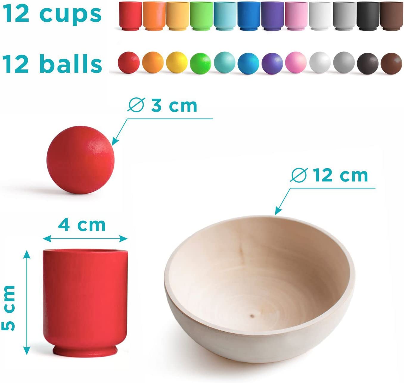 Colorplay -Sorter -Spiel - Bildungsfarben & Formen-6
