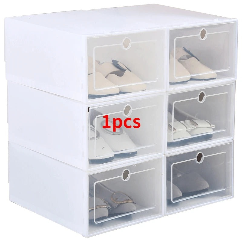 Stackable Shoe Box - Transparent storage solution