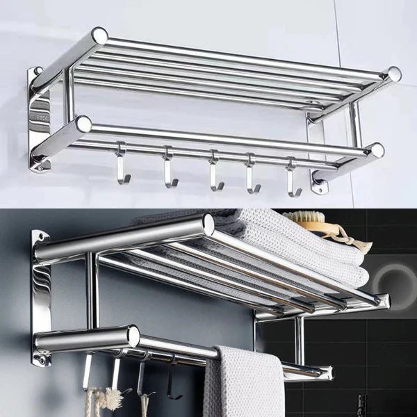 STEELRACK – Space-saving & Stylish stainless steel towel rack