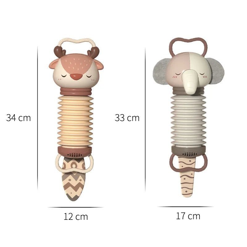 HARMONIBÉBÉ – 2-in-1 Baby Accordion & Rattle for Musical Early Development