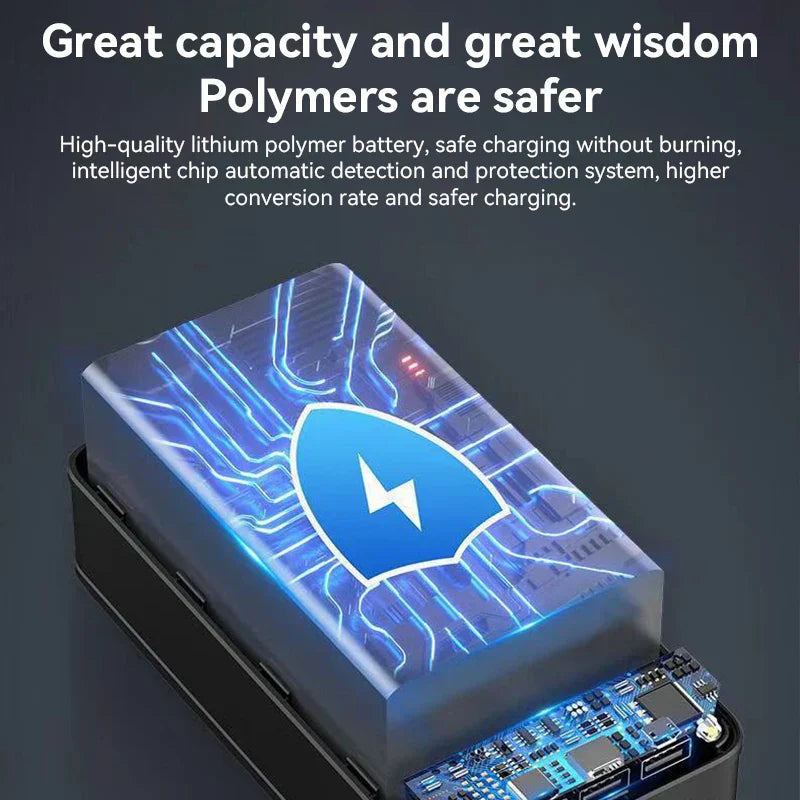 POWERBLOC 50K - Ultra power bank with 50,000 mAh for reliable energy