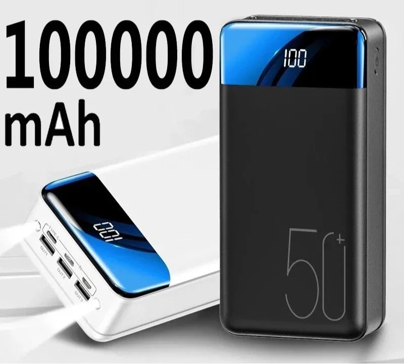 POWERBLOC 50K - Ultra power bank with 50,000 mAh for reliable energy