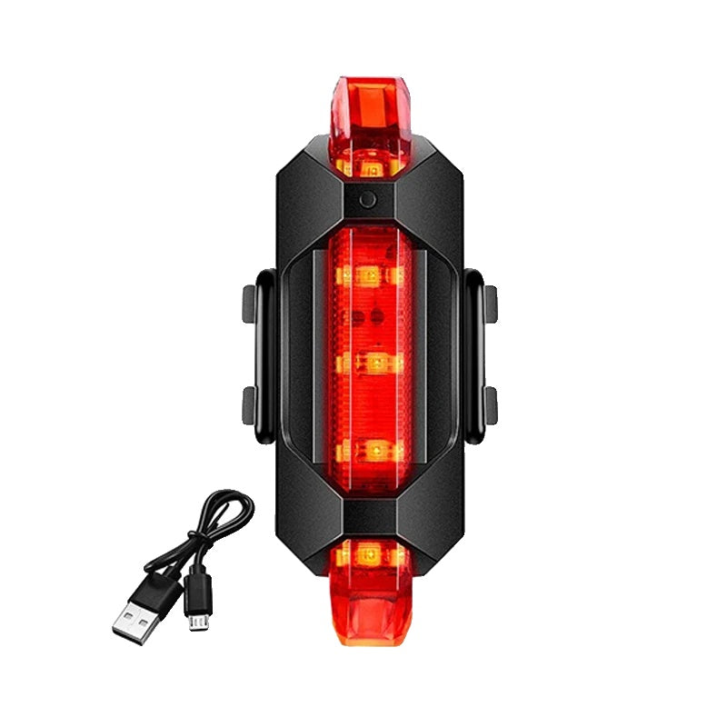 Variant image for Wiederaufladbares USB Fahrradlicht LED mit 3 Modi, IPX4 Wasserdicht und Einfache Installation-2