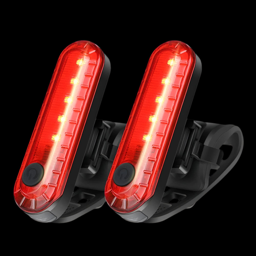 Variant image for Wiederaufladbares LED Fahrrad Rücklicht Mit Akku - Ultrahelles Sicherheitslicht-2