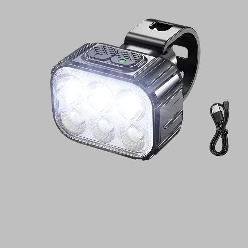 Variant image for Wiederaufladbare Fahrradlichter Set - Helle LED Fahrradbeleuchtung mit USB-C, Wasserdicht, Front- und Rücklicht-2