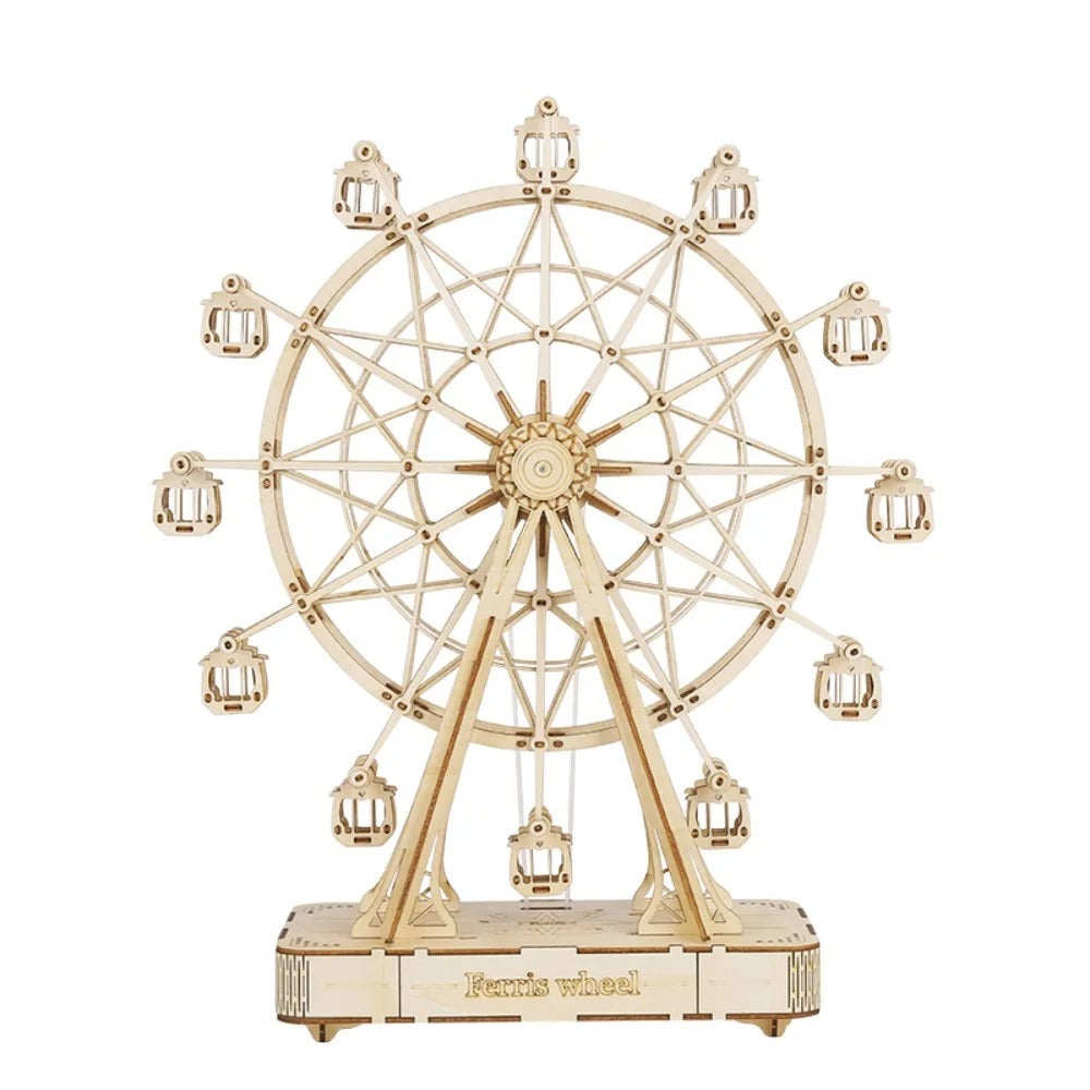 WheelCraft - 3D wooden model Ferris wheel to build yourself
