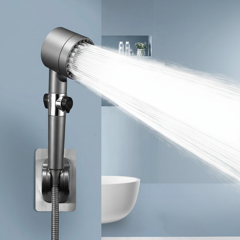 POWERSTREAM - High-Pressure & Filtered Shower Experience for Your Bathroom