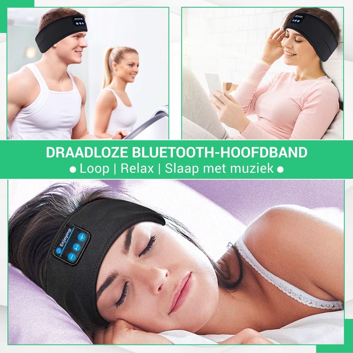 Variant image for Sleepwave - Smart Bluetooth Schlafband Mit Musikfunktion Für Erholsamen Schlaf-1