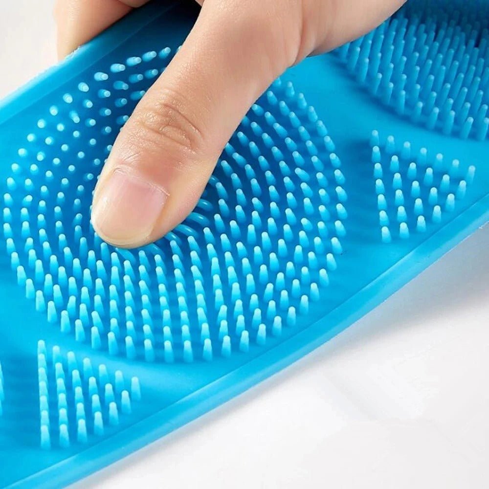 Massage Pinsel Pro – Silikon-Körperpeeling für glatte & strahlende Haut