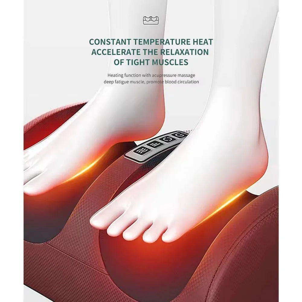 Soothestep - Massaggiatore plantare shiatsu di lusso con funzione calore | 12 sfere massaggianti 3D e timer