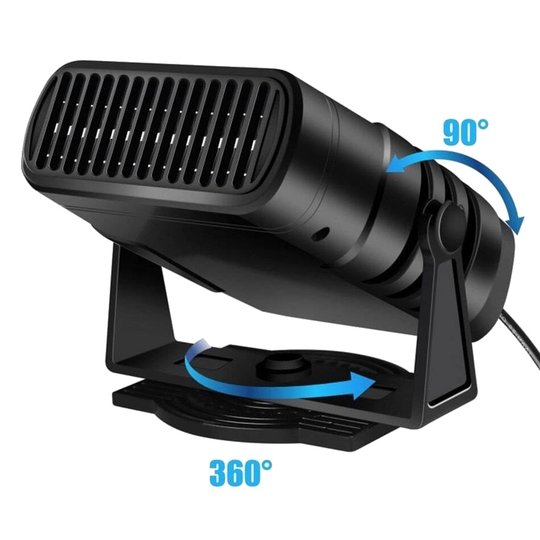 HeatDrive 12V – Draagbaar auto verwarmings- en koelapparaat met ontwasemingsfunctie