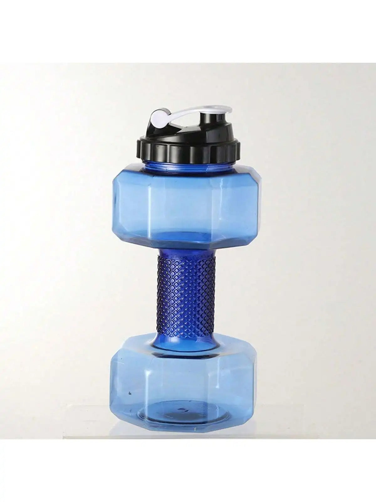 Hydraflex – Hantelhantel-Wasserflasche 550ml für Fitness & Alltag | 2-in-1 Design
