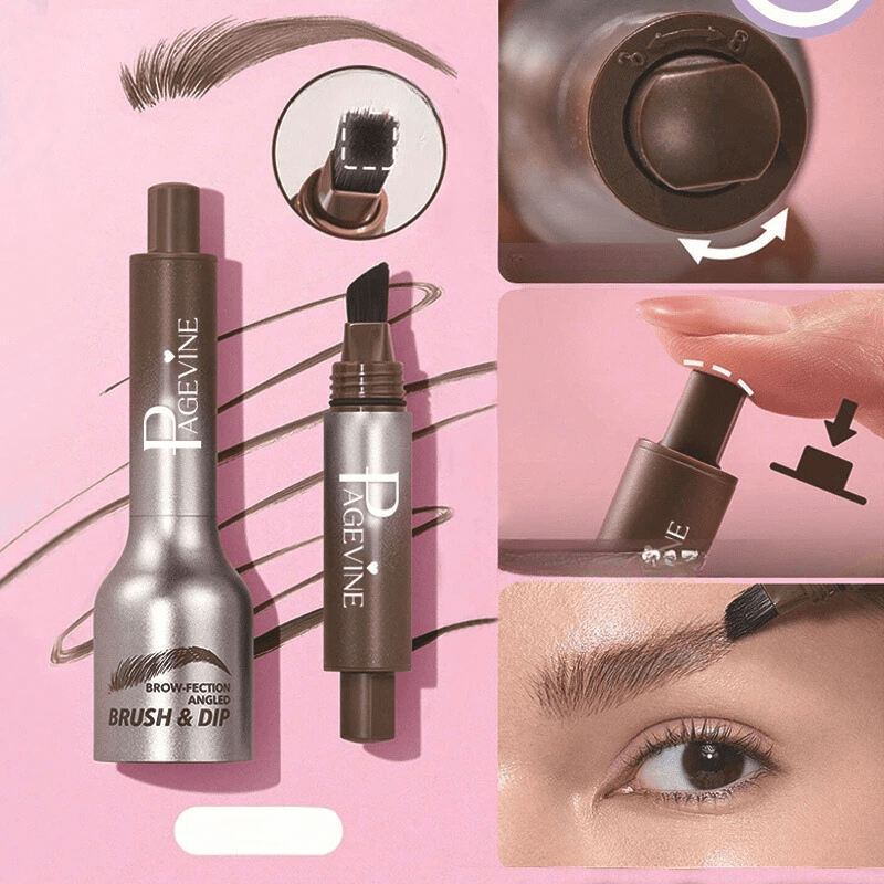 Augenbrauenstift Wasserfest - Browglam 3D-Formel für Natürliche Definition-3