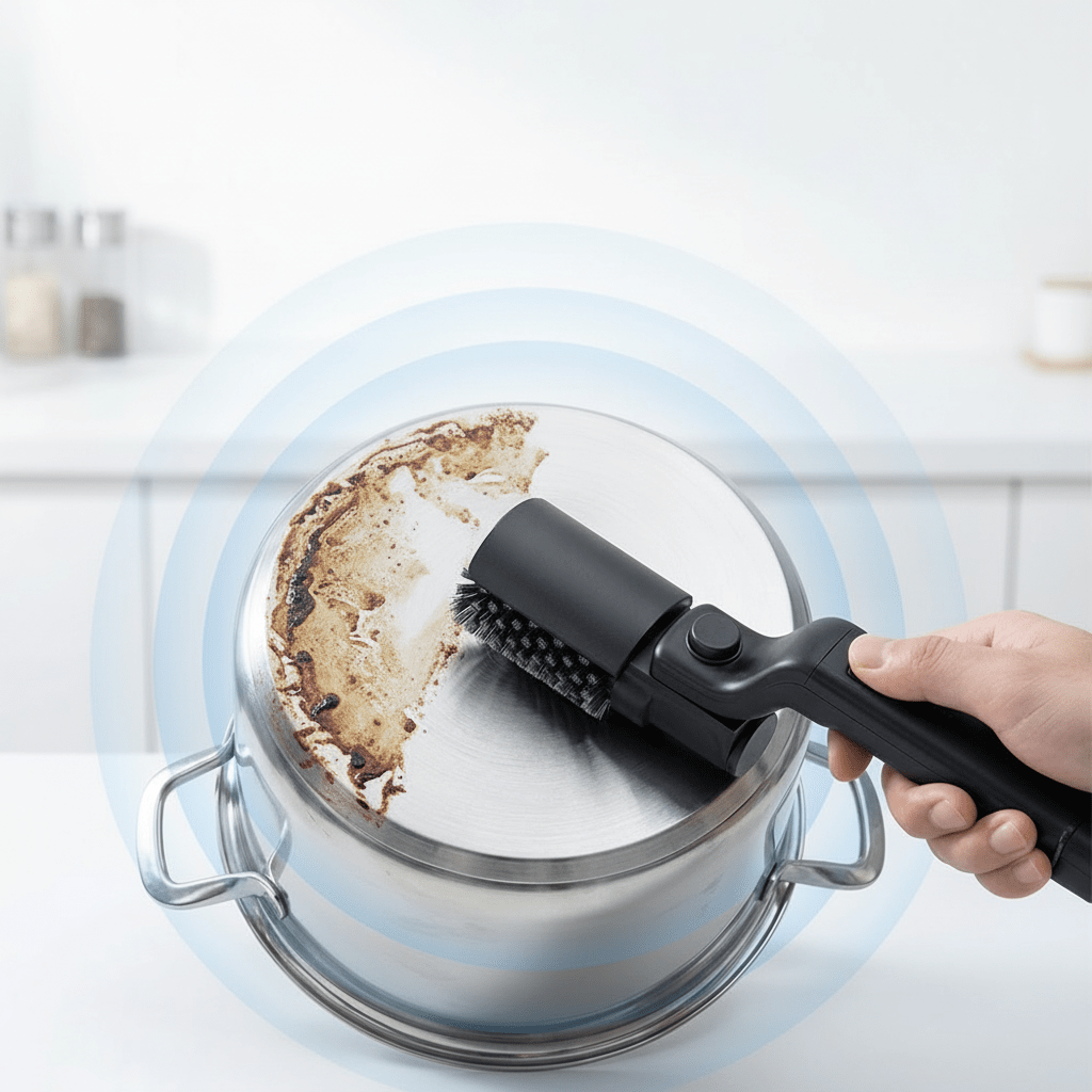 BBQTORQUE – Electric Grill Cleaning Tool with 3 Speeds
