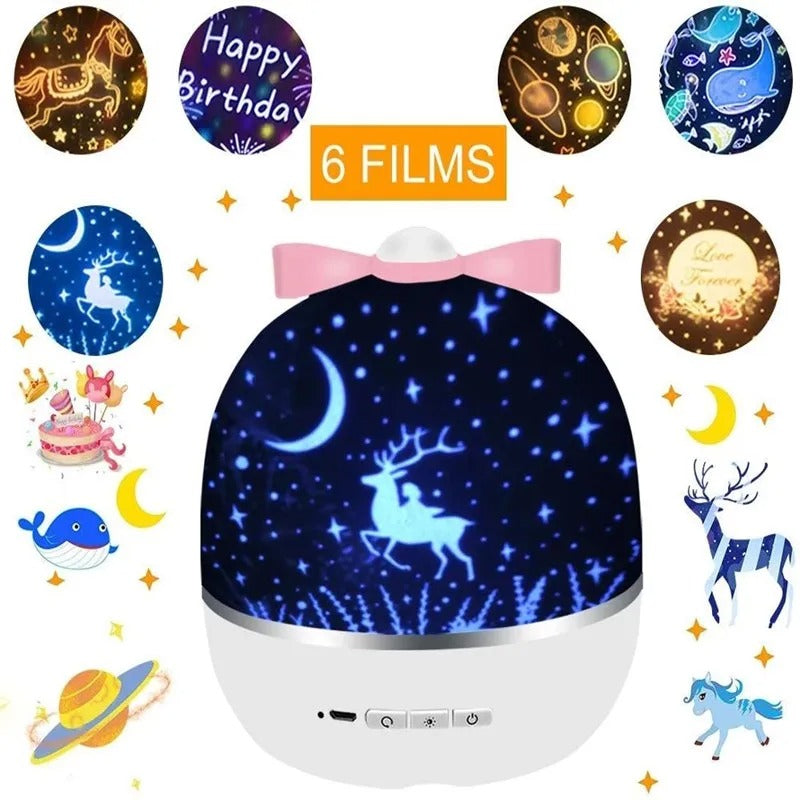 DreamNova Esfera – Proyector de estrellas mágico para la habitación infantil