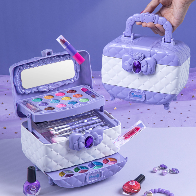Glitzermädchen | Waschbares Make -up und Schönheitssets für Kinder-4