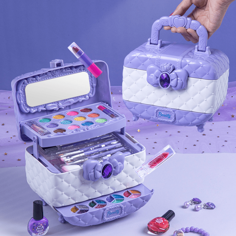 Glitzermädchen | Waschbares Make -up und Schönheitssets für Kinder-4