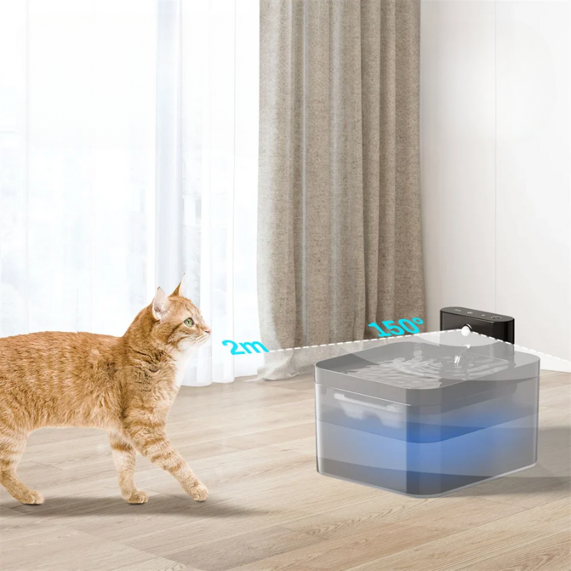 PureFlow Fountain - Smart Wireless Waterfontein für Katzen-6