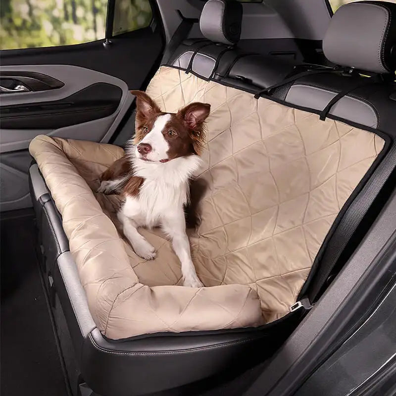 Hund Rücksitz-Lounge Schwarz Größe M Wasserdicht Oxford-Gewebe-2