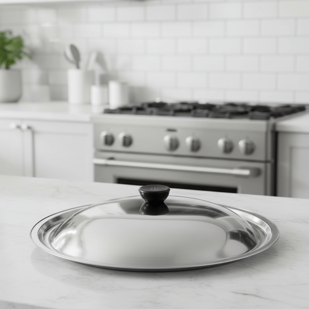ProLid – Tapa universal robusta de acero inoxidable para woks y sartenes