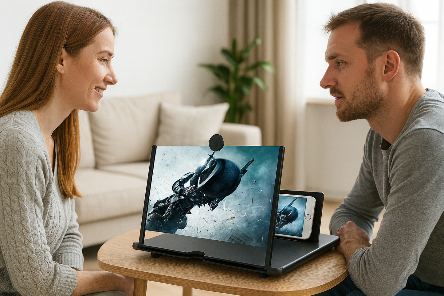 ZOOMFOLD – Faltbare HD-Bildschirmlupe für Smartphones