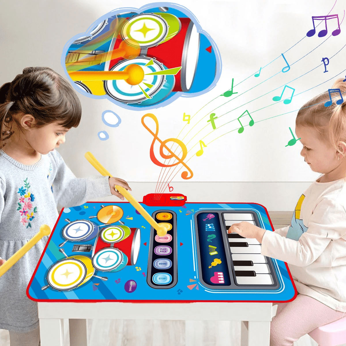 Soundplay Mat - kreative Musik Speelmat für Kinder-4
