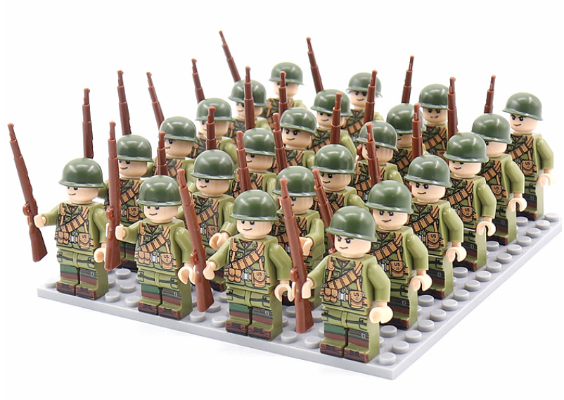 HistoryBlocks – Set de bloques de figuras de 21 piezas para niños y coleccionistas