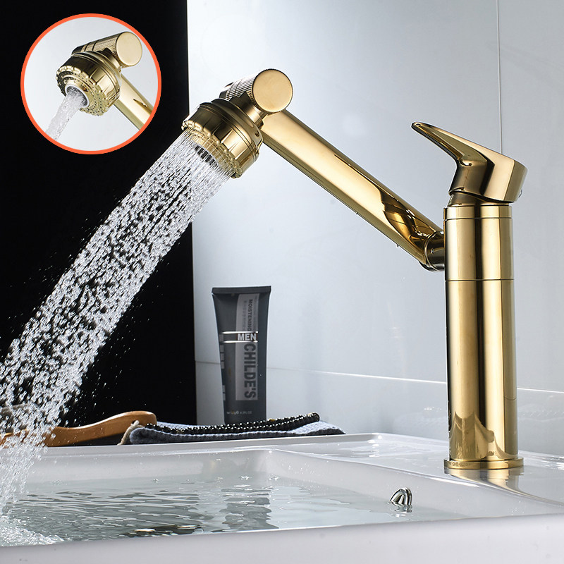 FLEXISPOUT – Grifo flexible 360° con función de pulverización para lavabo
