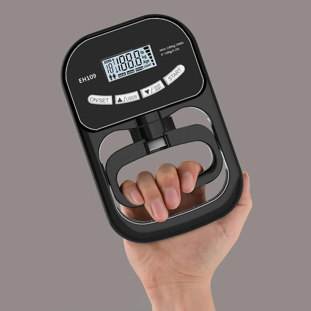Gripmaster Digital - Precise hand-held measuring device for grip force measurement up to 120 kg