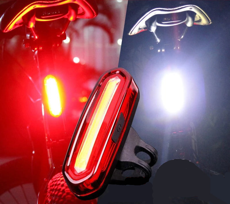 Lightup LED Fietslamp – Oplaadbaar veiligheidslicht met 240° gezichtsveld