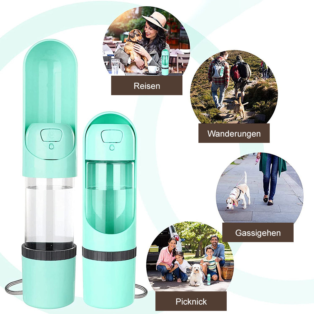 Pawbuddy - 2-in-1 Reisebecher für Hunde mit Futter- und Wasserschale, BPA-frei-3