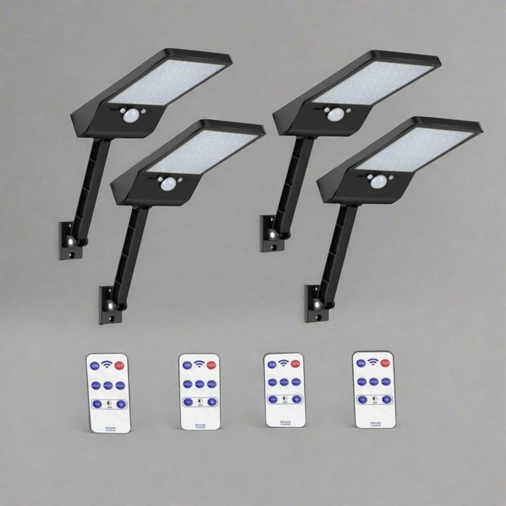 Variant image for Solar-LED-Reflektor Mit Fernbedienung – Wasserdicht, Bewegungssensor & Energieeffizient-3