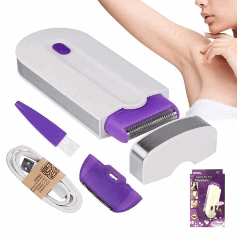 Ladyglow Damenrasierer Elektrisch für Schmerzfreie Haarentfernung & Seidige Haut-3