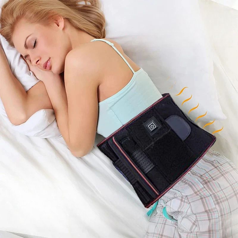 Ergonomischer Heizgürtel Mit Einstellbarer Wärme Für Rückenschmerzen Relief-5