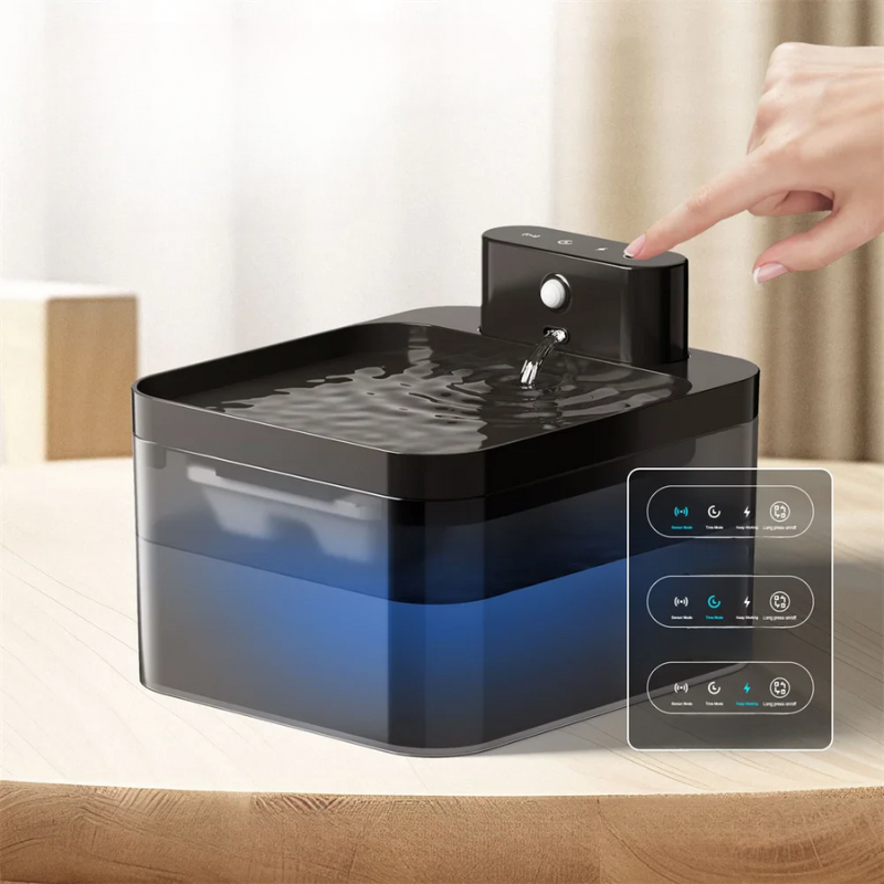 PureFlow Fountain - Smart Wireless Waterfontein für Katzen-5