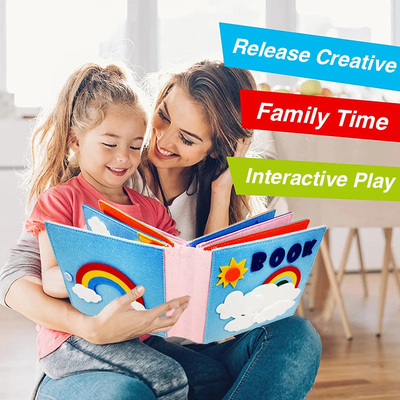 CurioSense Baby Board – Aprender y Descubrir en 3D para Niños Pequeños