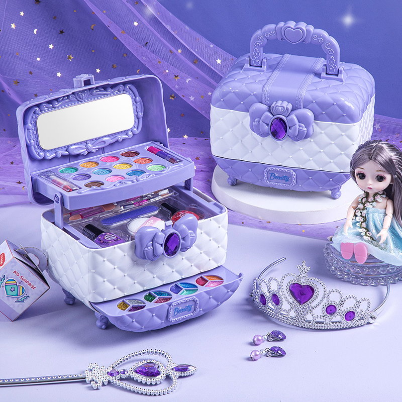 Glitzermädchen | Waschbares Make -up und Schönheitssets für Kinder-5