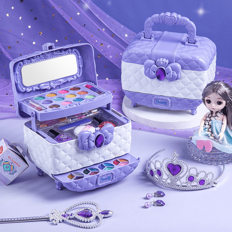 Glitzermädchen | Waschbares Make -up und Schönheitssets für Kinder-5