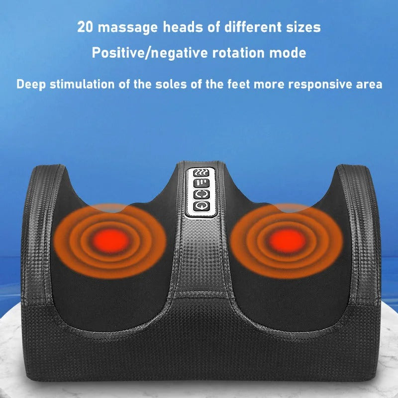 Soothestep - Massaggiatore plantare shiatsu di lusso con funzione calore | 12 sfere massaggianti 3D e timer