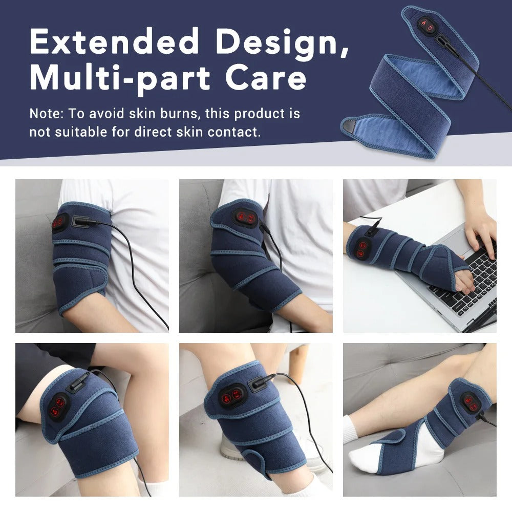 Thermorelief Heating Pad - Coussin chauffant flexible pour un soulagement ciblé de la douleur