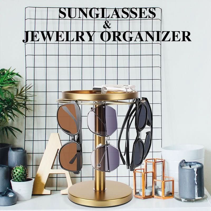 VISORACK – 360° Rotierender Brillenständer für elegante Organisation