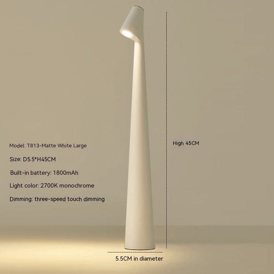 Variant image for Kabellose Tischlampe Schwarz LED Größe M Metall und Glas-5