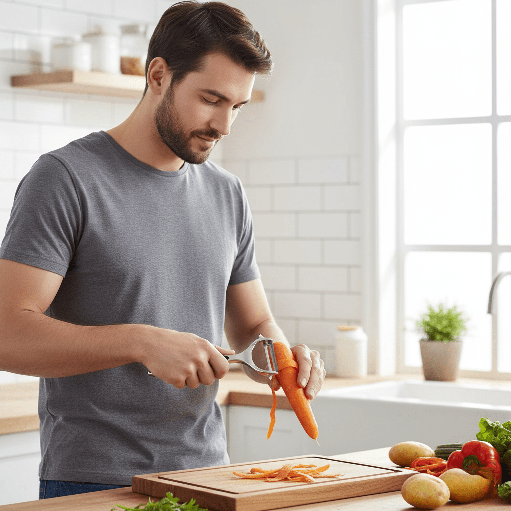 EdelPeeler – High-Quality Stainless Steel Peeler for Kitchen & Everyday Use