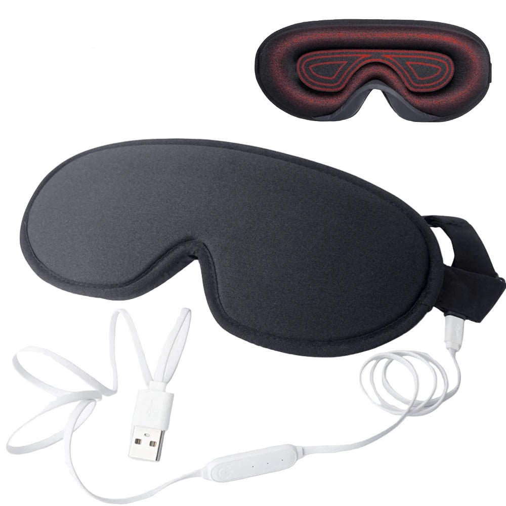 ThermaEye 3D – Masque chauffant électrique pour les yeux avec fonction chaleur et contrôle de la température