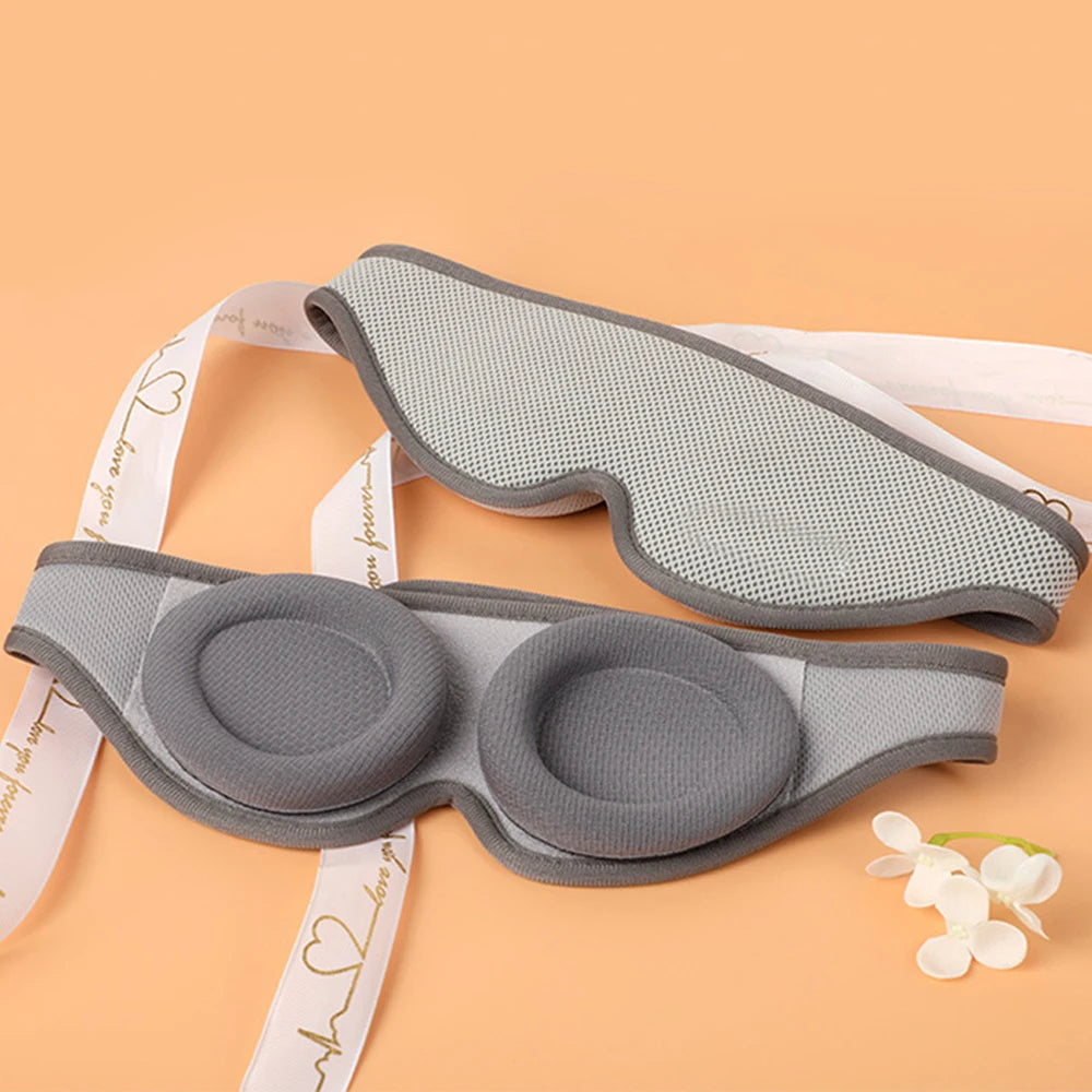 DreamShade 3D – Máscara de sueño con copas oculares ajustables para máxima comodidad